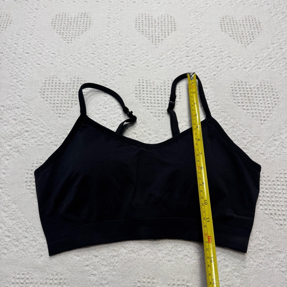 BNWOT Athleta D-DD+ Black Sports Bra (M) - Picture 4 of 8